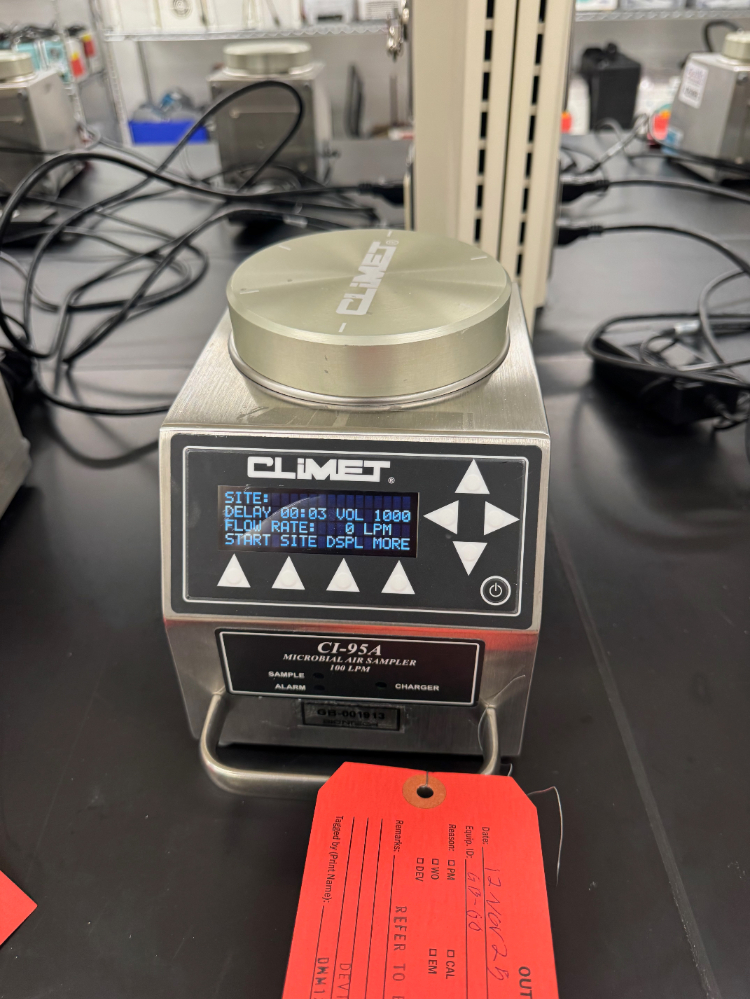 Image of Climet CI-95A 100 LPM Microbial Air Sampler